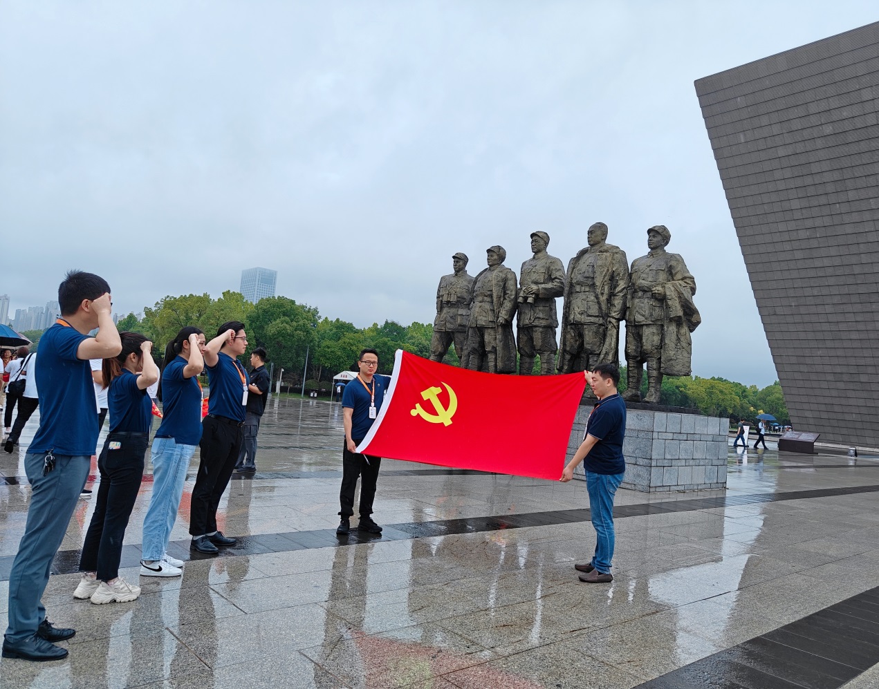初心不改，奮斗不息——恒源昊合肥分公司黨支部主題黨日活動(dòng)